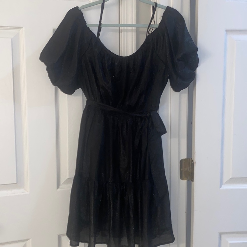 Off the shoulder mini